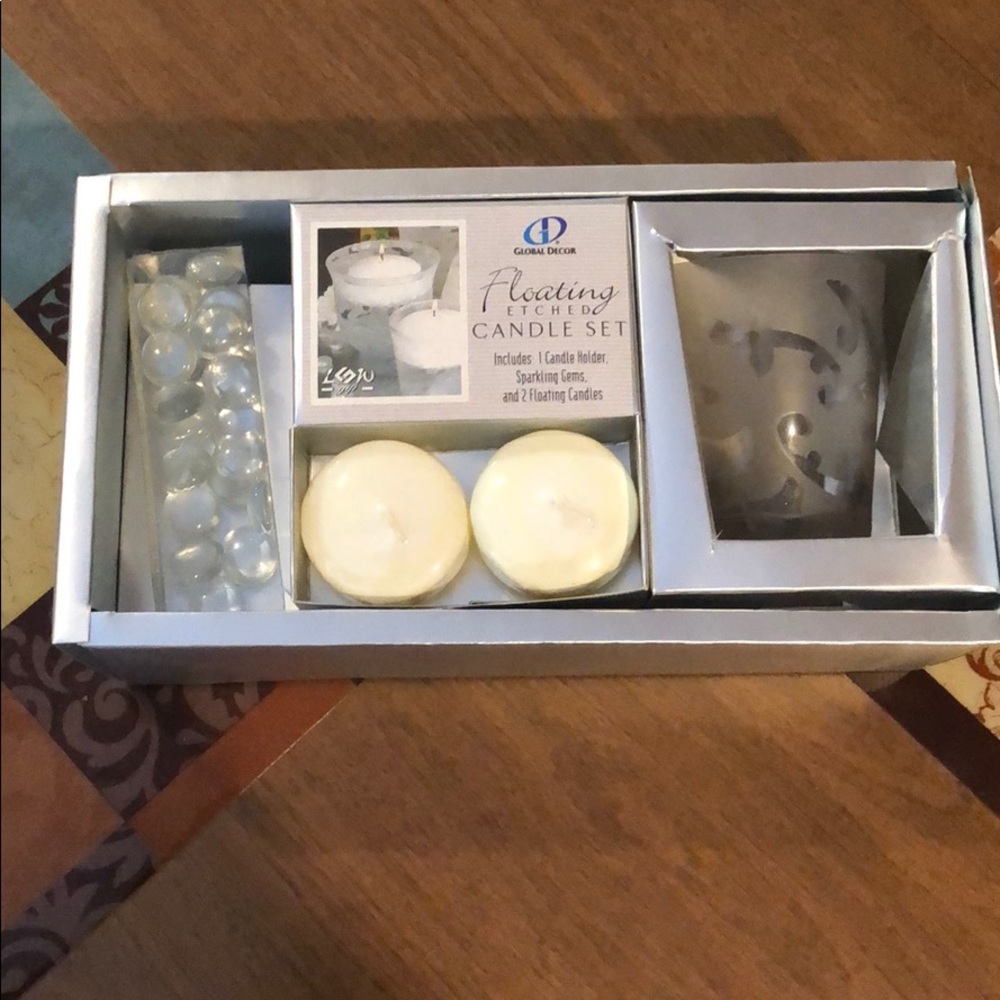 Floating candle set